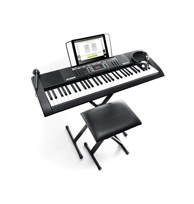 Electrónica Alesis Melody 61 MKII - Teclado electrónico portátil con 61 teclas de