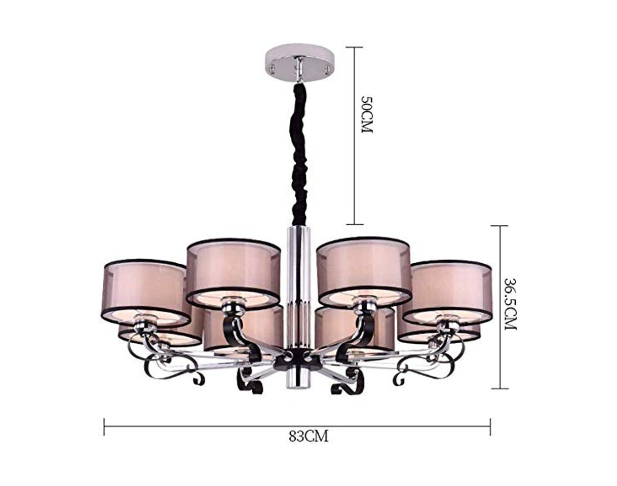 Social By Lámpara Colgante Luz de Garaje Luces de Cristal Lámpara de Techo Lámparas de Techo Lámparas de Araña Estilo Lámpara de Salón Lámpara de Araña de Hierro Forjado Nórdico Lámparas de Construcción Dúp