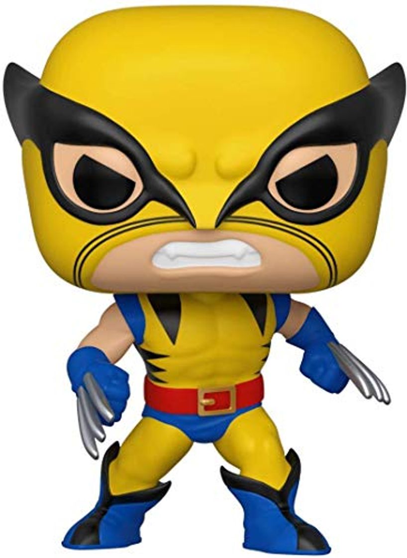 Social Funko Pop Bobble Marvel: 80th-First Appearance Wolverine Figura Coleccionable, Multicolor