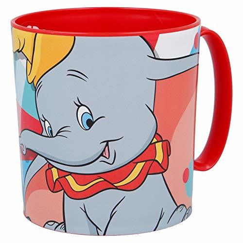 Lugar 2637; Taza microondas Disney Dumbo; capacidad 350 ml; producto de plástico; No