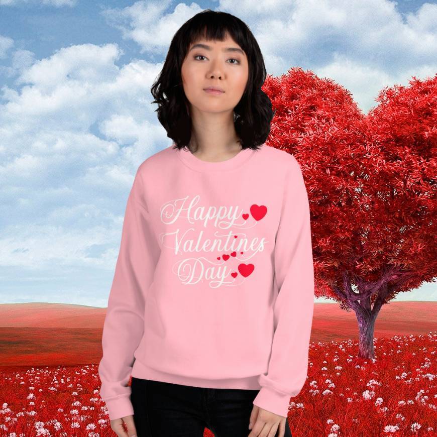 Valentine's Day Heart sweatshirt on Liiper 🛒