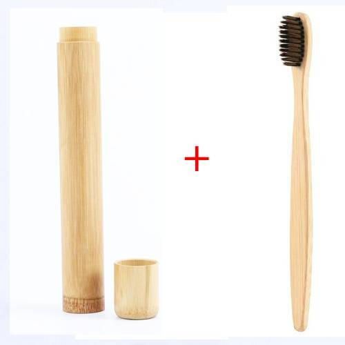 Escova de dentes em Bambu