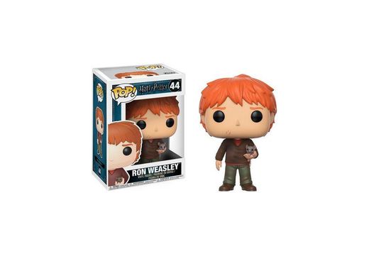 Funko Ron Con Sabbers Figurina de Vinillo, Colección Harry Potter POP Movies,