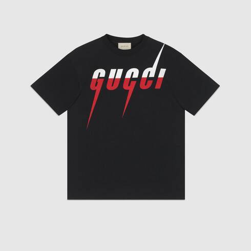 Fashion T-shirt with Gucci Blade 