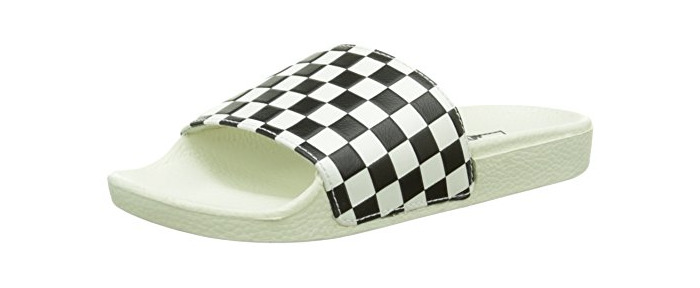 Moda Vans - Slide-on, Sandalias Hombre, color blanco