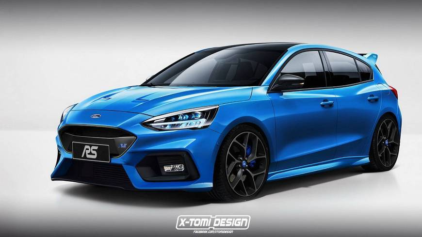 Moda New Ford Focus RS With Electric Rear Axle Could Have Over 400 HP