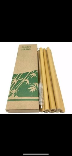 Palhinhas de bambu