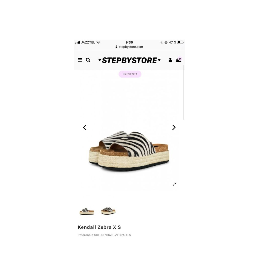 Product Kendall Zebra X S