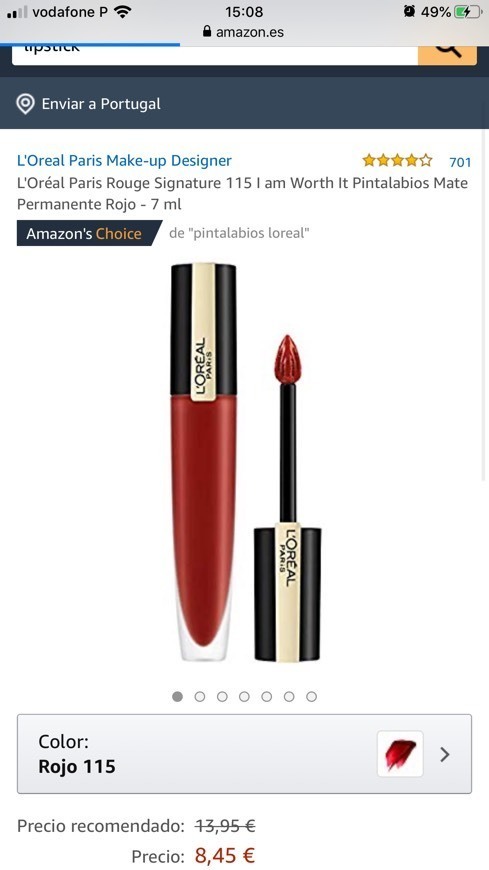 Social Batom líquido mate red 