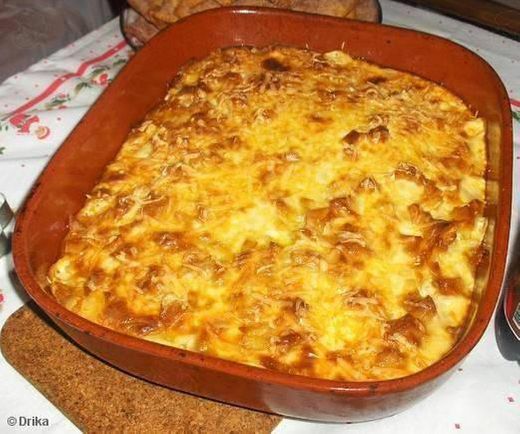 Bacalhau com natas