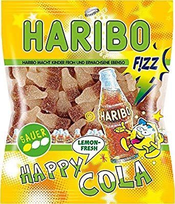 Haribo Happy Cola Lemon Fresh Fizz