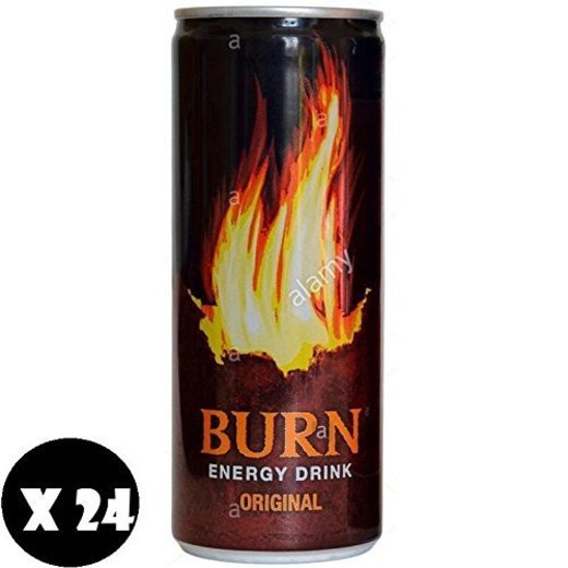 BURN BEBIDA ENERGE'TICA ORIGINAL 250 ML 24PZ