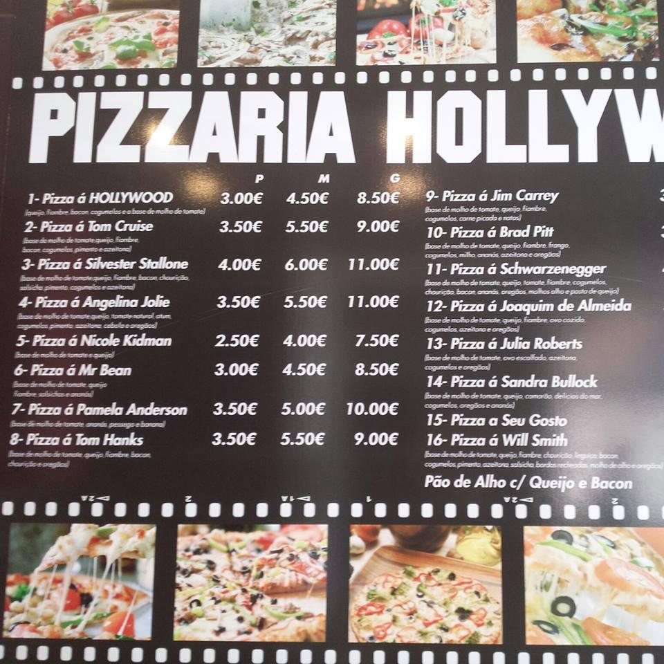 Restaurantes Pizzaria Hollywood