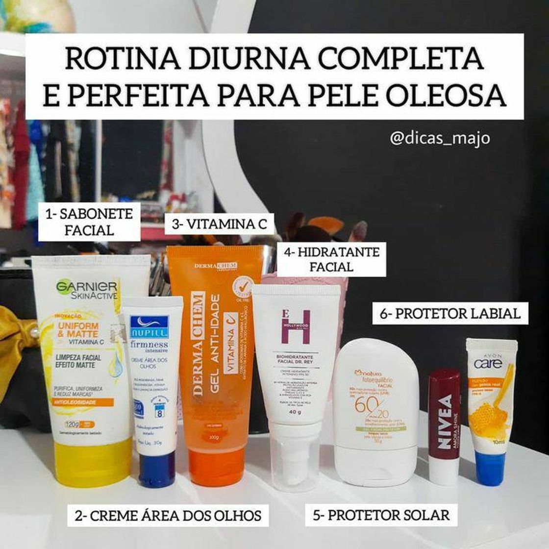 Moda Rotina pele oleosa