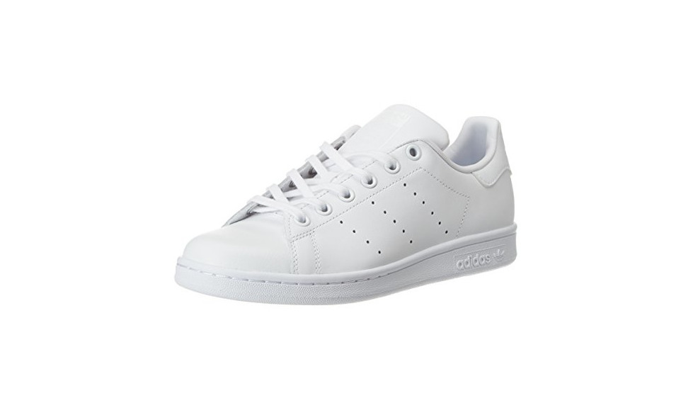 Moda adidas Stan Smith J, Zapatillas de Deporte Unisex Niños, Blanco