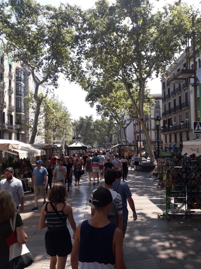 Lugar Ramblas Barcelona