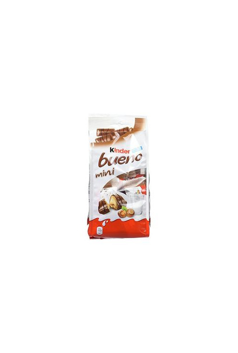 Producto Kinder Bueno Mini Barritas con Relleno de Leche y Avellanas