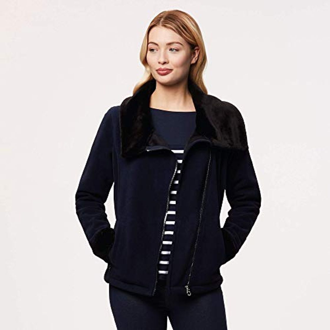 Social Regatta Balencia - Collar de Piel sintética para Mujer