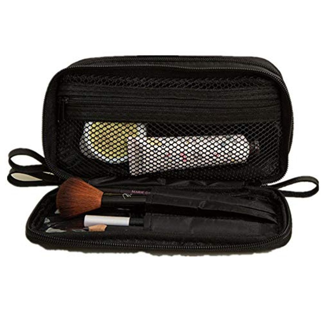 Social Beck Orlando Bolso cosmético Impermeable portátil de la Cremallera Superior Impresa del