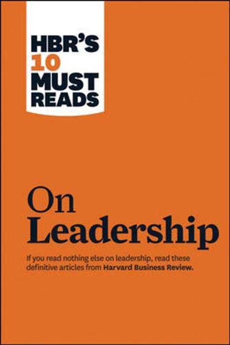 Books HBR's 10 Must Reads on Leadership