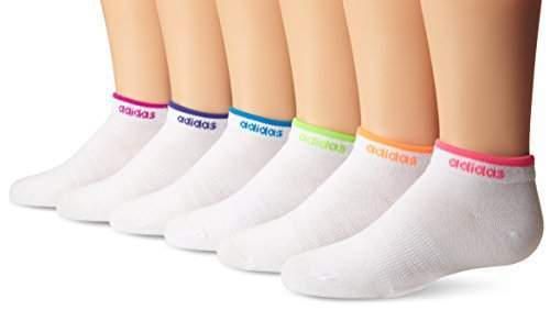 adidas Girls' Superlite No Show Socks