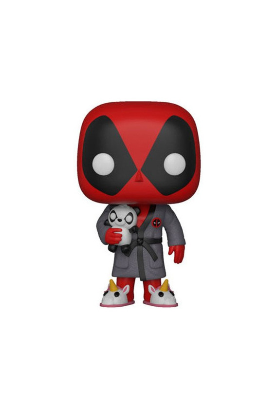 Game Funko- Figura Pop Marvel Parody Deadpool in Robe Vinilo, Multicolor