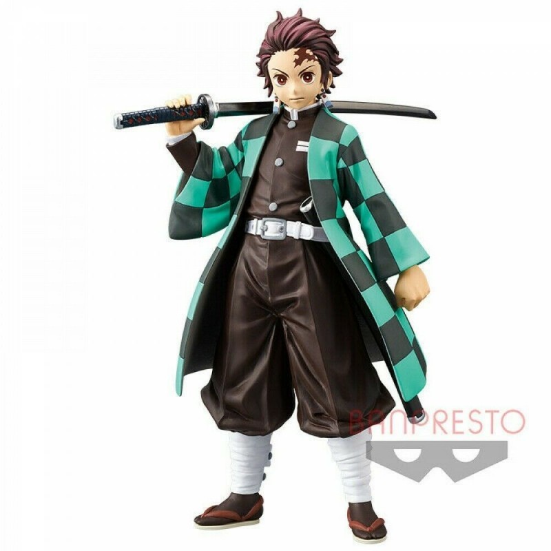 Moda Boneco Demon Slayer Kimetsu no Yaiba Tanjiro Kamado

