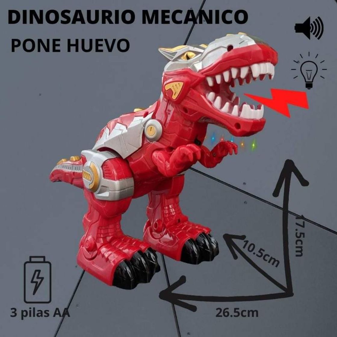 Fashion Dinosaurios mecánico pone huevo