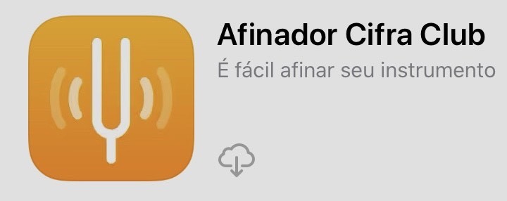 App Afinado de violão 