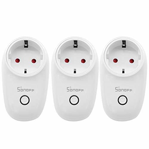 Lugar OWSOO SONOFF Enchufes Inteligentes S26 ITEAD Enchufe WiFi Inalámbrico Control Remoto Temporizador