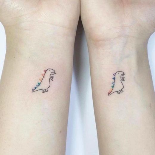 Dinosaur tatto