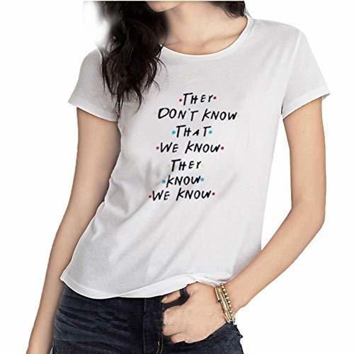 Camiseta de Manga Corta para Mujer