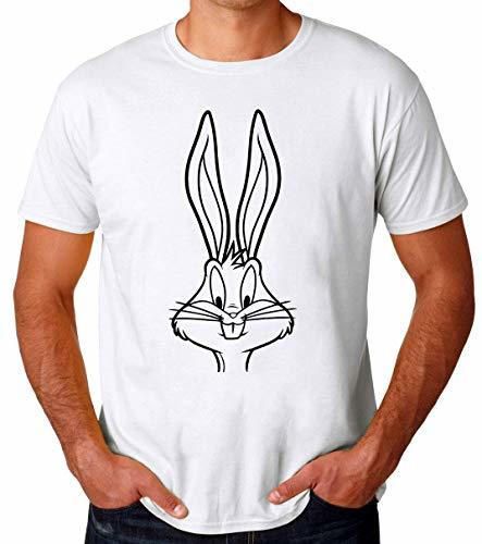 YoBrand Bugs Bunny Camiseta para Hombres Large