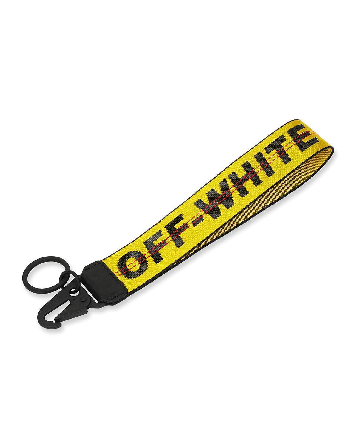 Moda Off white keychain