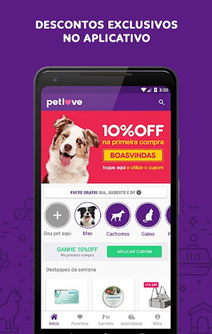 App Pet love petshop