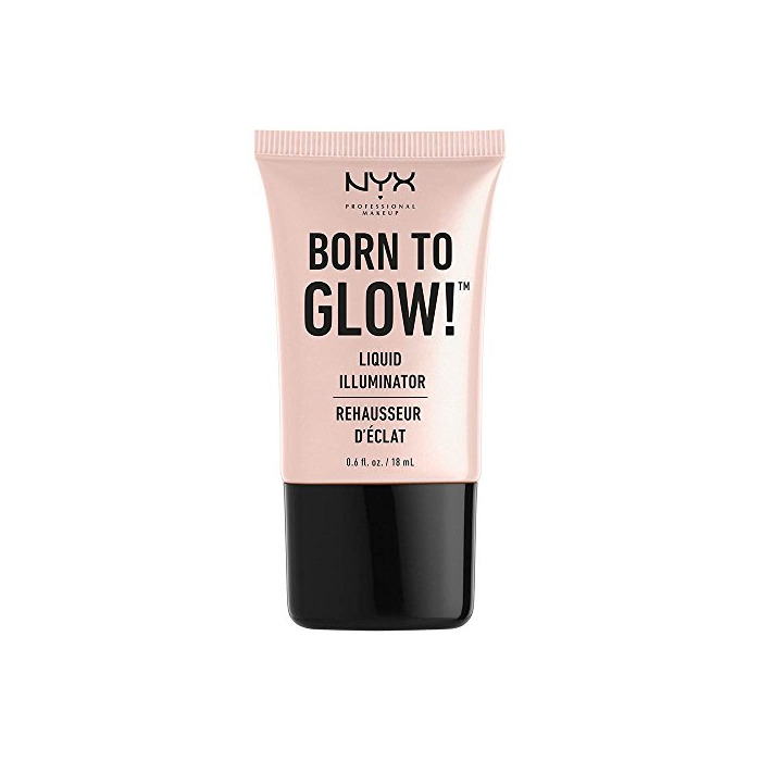 Social NYX Professional Makeup Iluminador líquido Born to Glow Liquid Illuminator, Maquillaje fluido