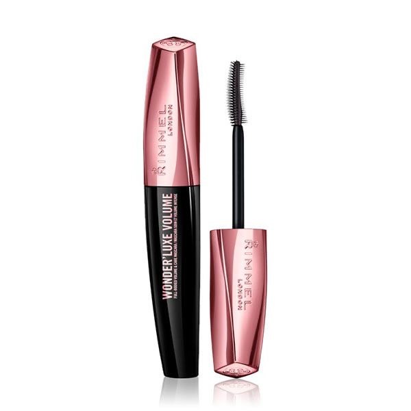 Social Rimmel London Wonder'Luxe Volume Máscara de Pestañas Tono 001 Black