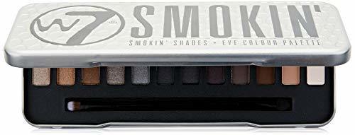 Social W7 Smokin' - Paleta de sombras de ojos
