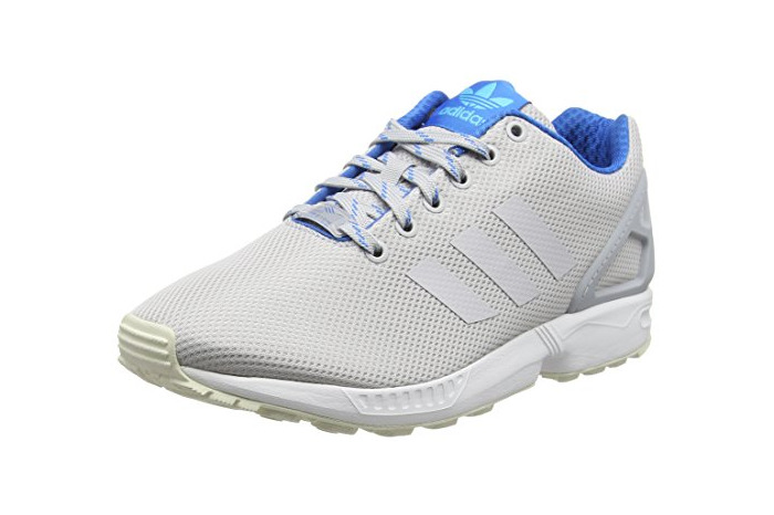 Fashion Adidas ZX Flux, Alpargatas para Hombre, Gris