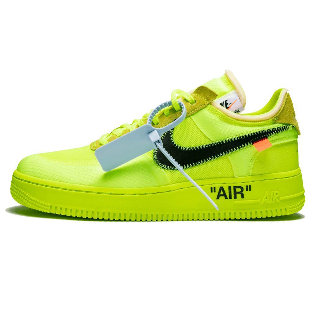 Fashion Off-White x Nike Air Force 1 Volt – Kick Game