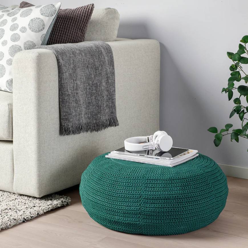 Social Puff verde escuro