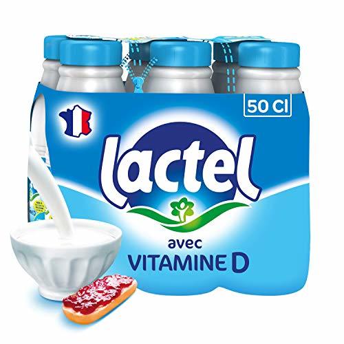 Product Lait Lactel Vitamine D demi-écrémé 50cl