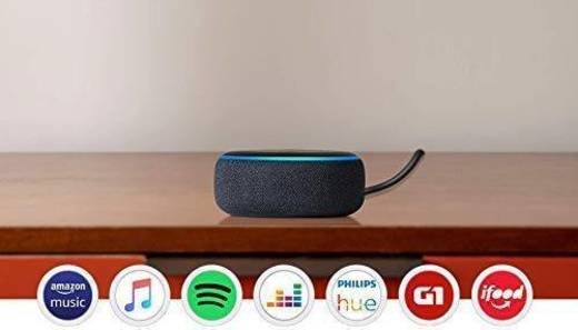 Smart speaker com Alexa 