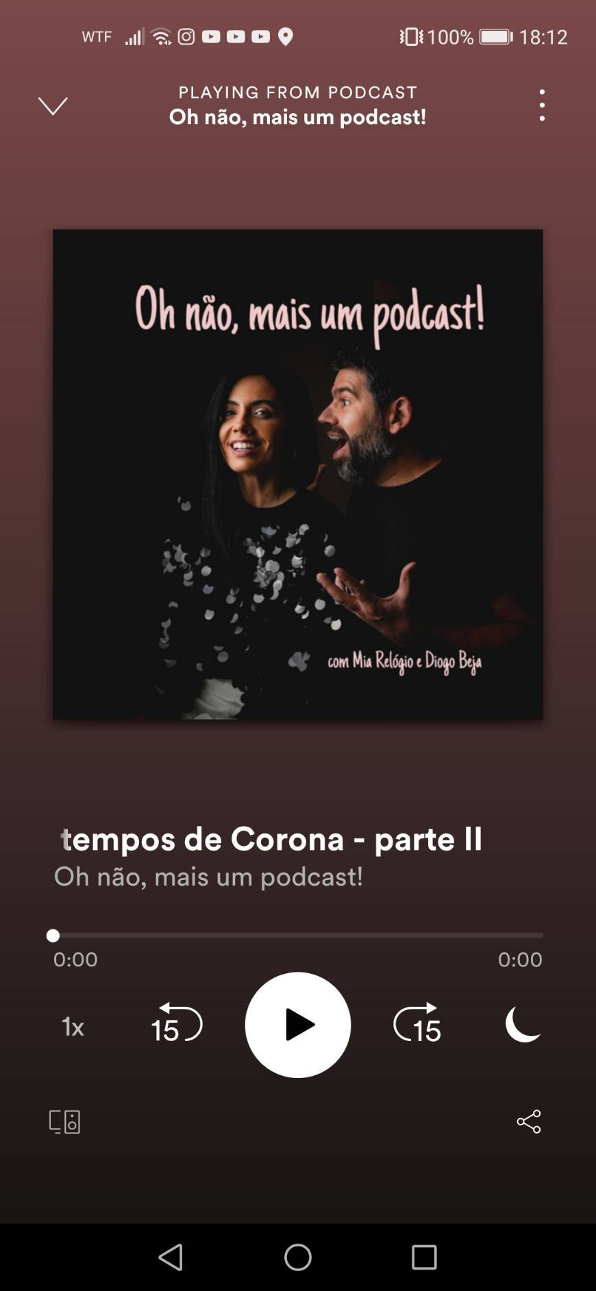 Moda Oh não, mais um podcast