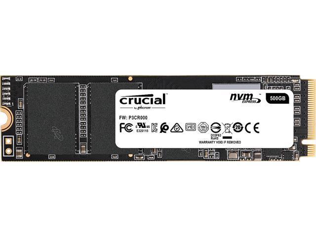 Fashion Crucial P1 500GB 3D NAND NVMe PCIe M.2 SSD | CT500P1SSD8 ...