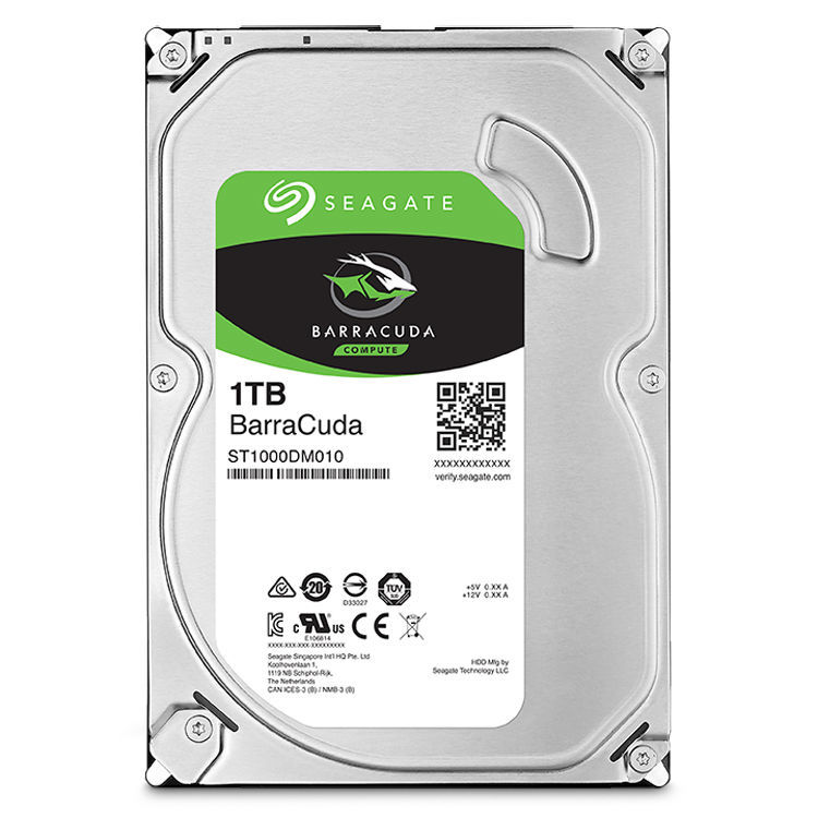 Fashion Seagate BarraCuda 3.5" 1TB SATA3