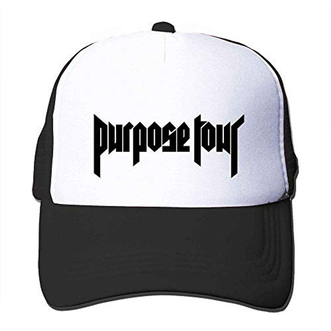 Product SHUIFENG66 Feruch Custom Justin Bieber Purpose Tour Classical Logo Trucker Hat Orange