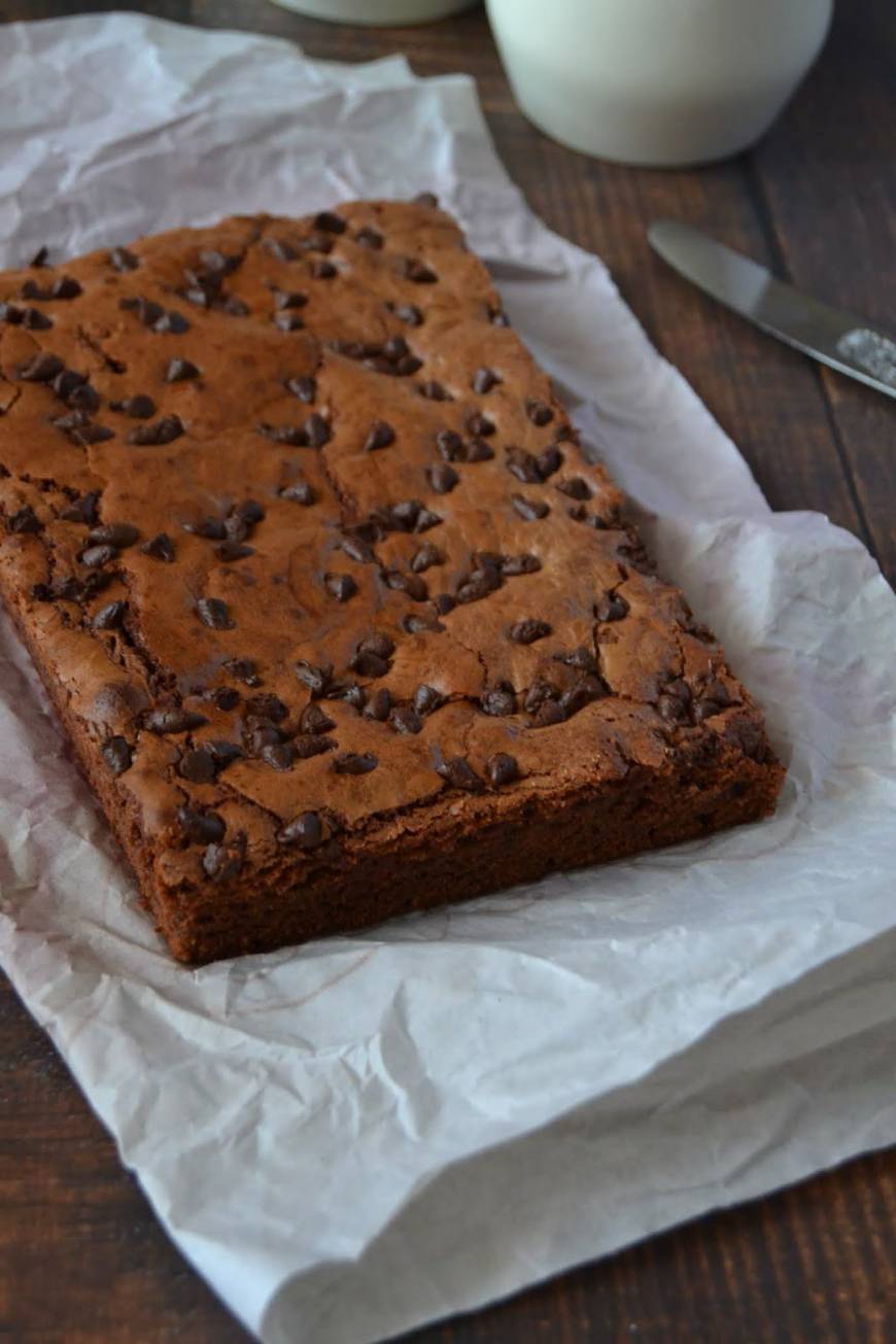 Moda Brownie de Chocolate com Pepitas