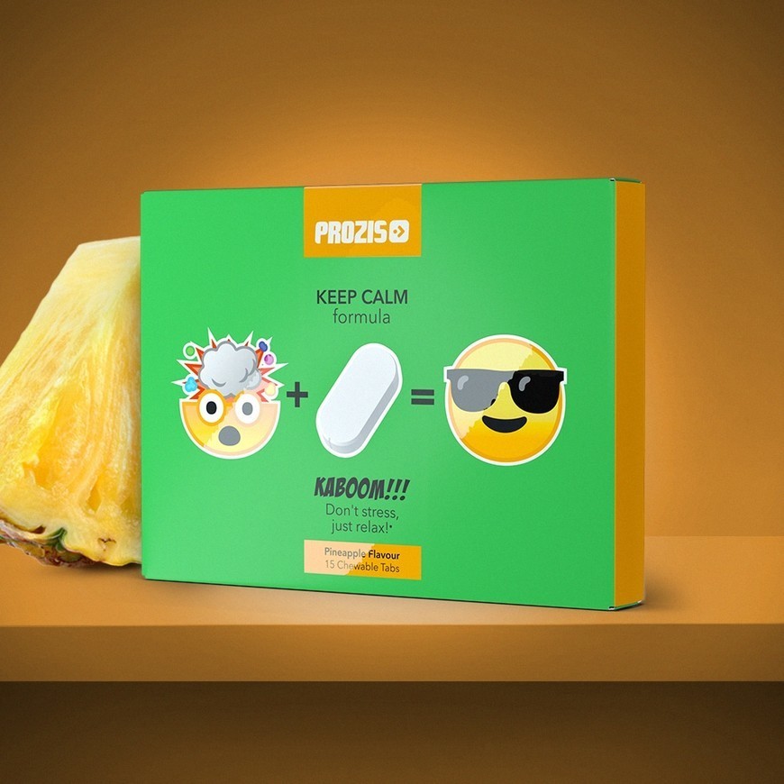 Social Prozis Kaboom Keep Calm Chewable tabs