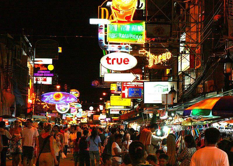 Place Khao san road. Bangkok